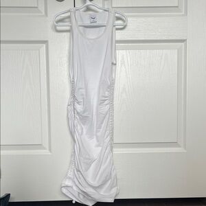 TNA White Midi Dress